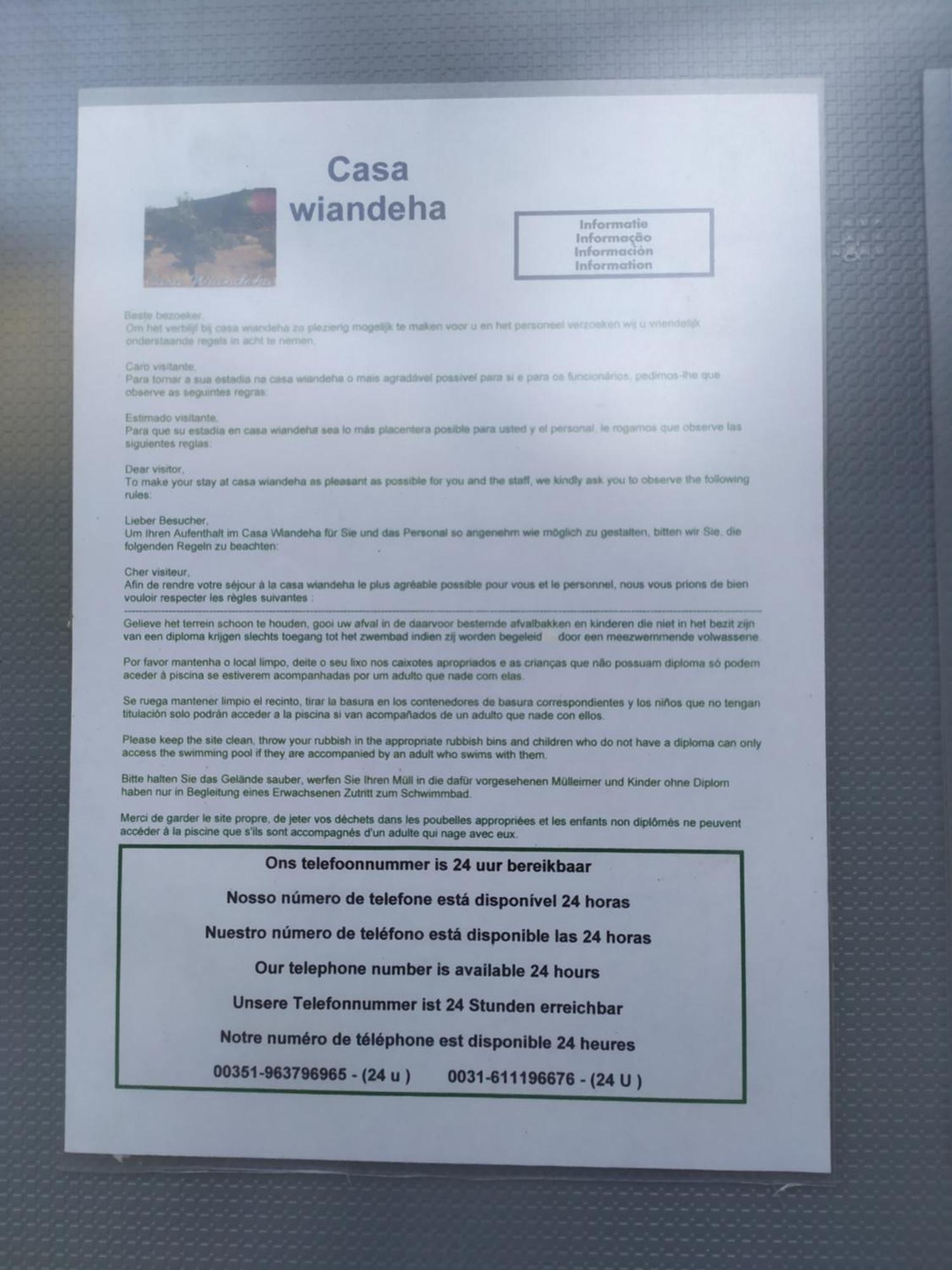 Bed and Breakfast Casa Wiandeha Figueiredo  Экстерьер фото